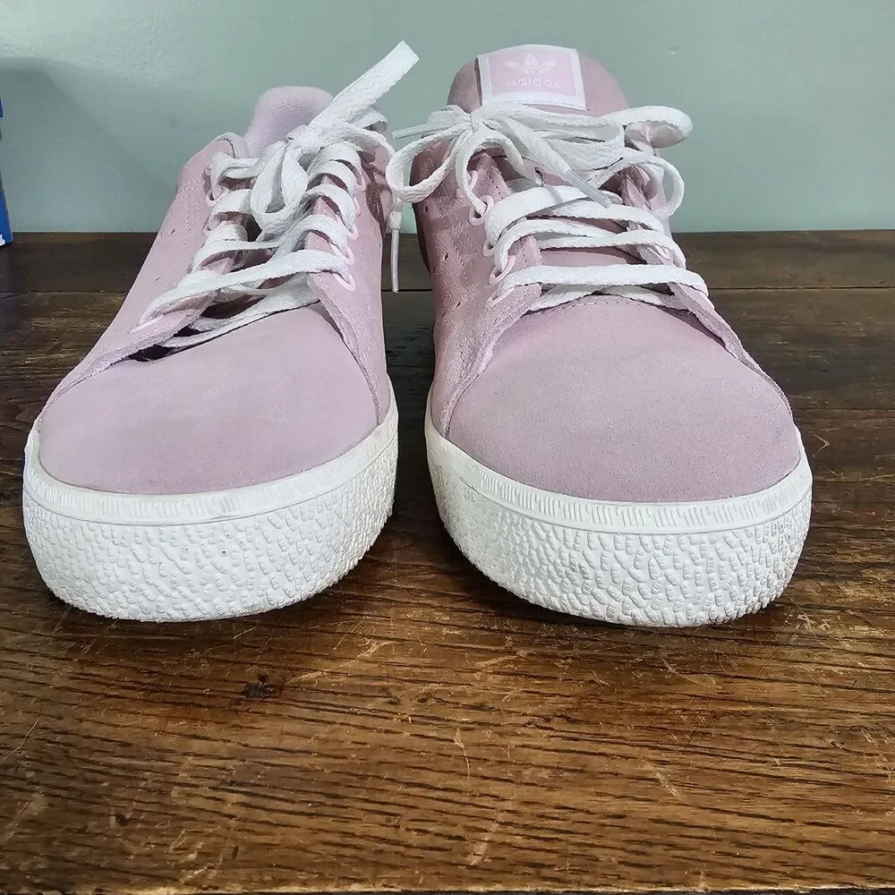 adidas Stan Smith CS Clear Pink‎ Suede Womens Size 9